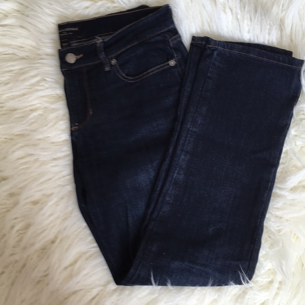 Banana republic factory straight fit jeans petite